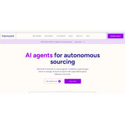 Fairmarkit – AI-Powered Autonomous Sourcing for Procurement